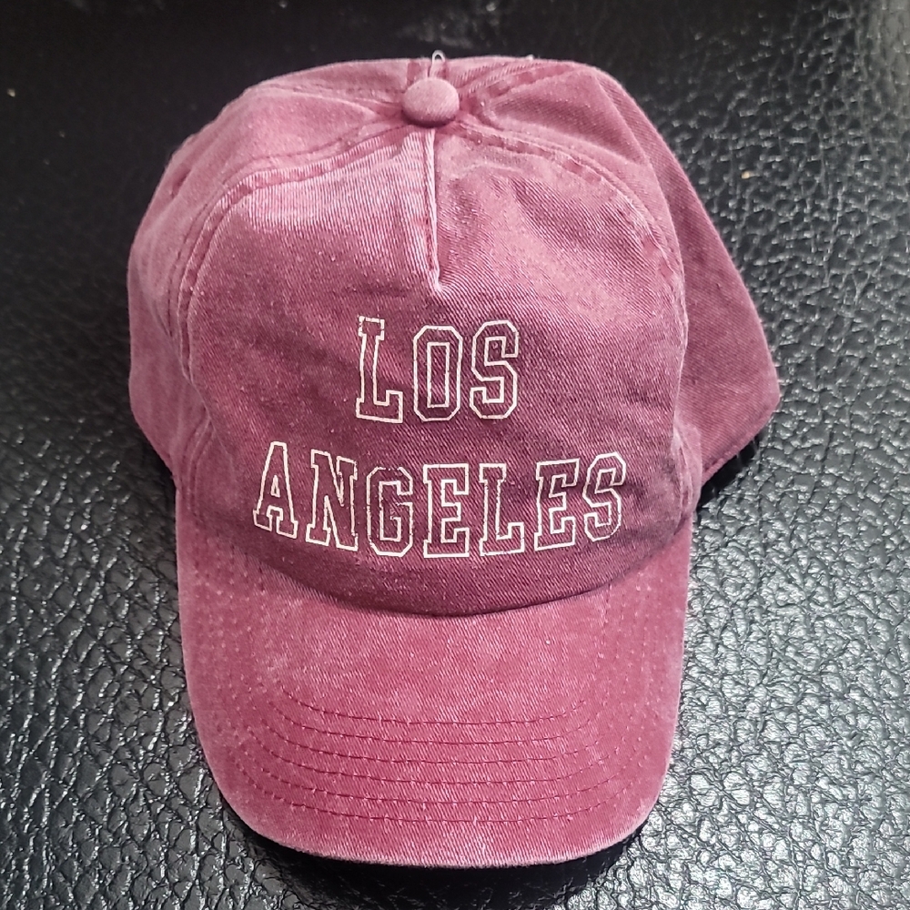 Los Angeles Maroon Cap